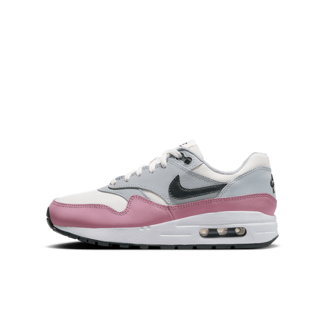 Nike Air Max 1 GS 'Summit White & Pink'