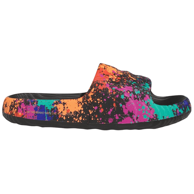 adidas Adilette 22 Slides Core Black Semi Solar Yellow