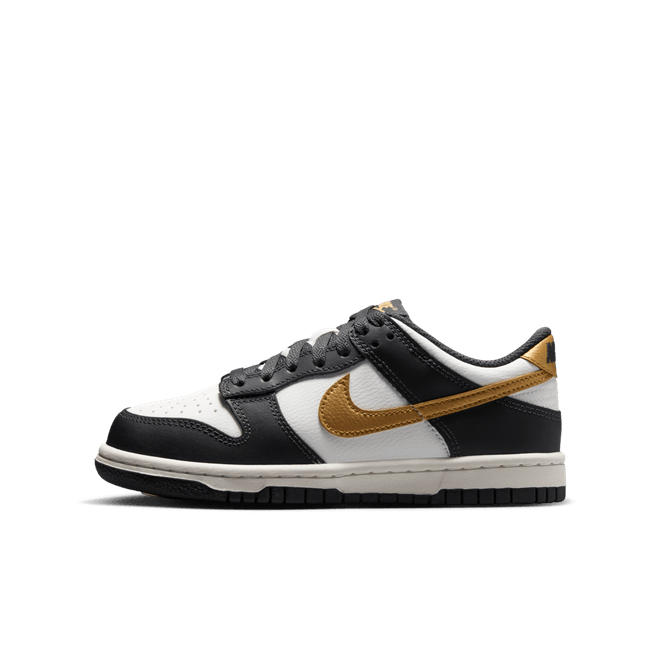 Nike Dunk Low GS 'Anthracite & Metallic Gold'