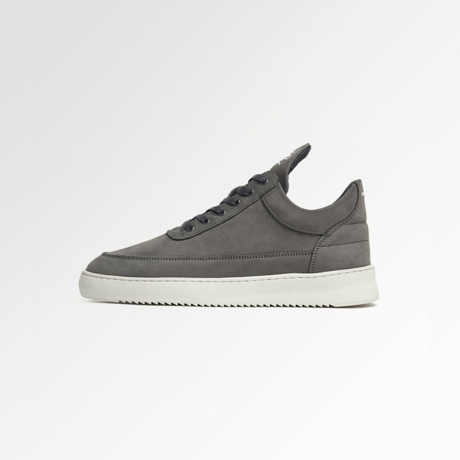 Filling Pieces Low Top Ripple Nubuck Dark Grey