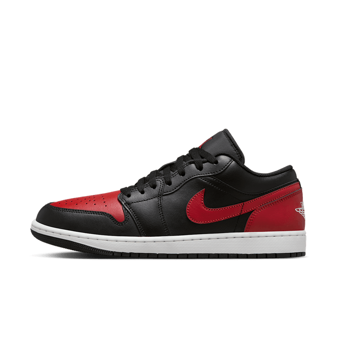 Air Jordan 1 Low 'Black & Varsity Red'