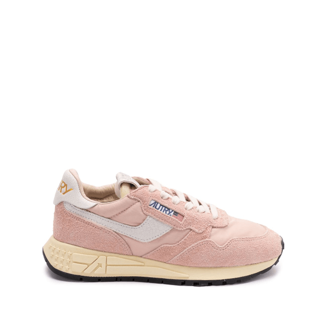 Autry logo-print trainers