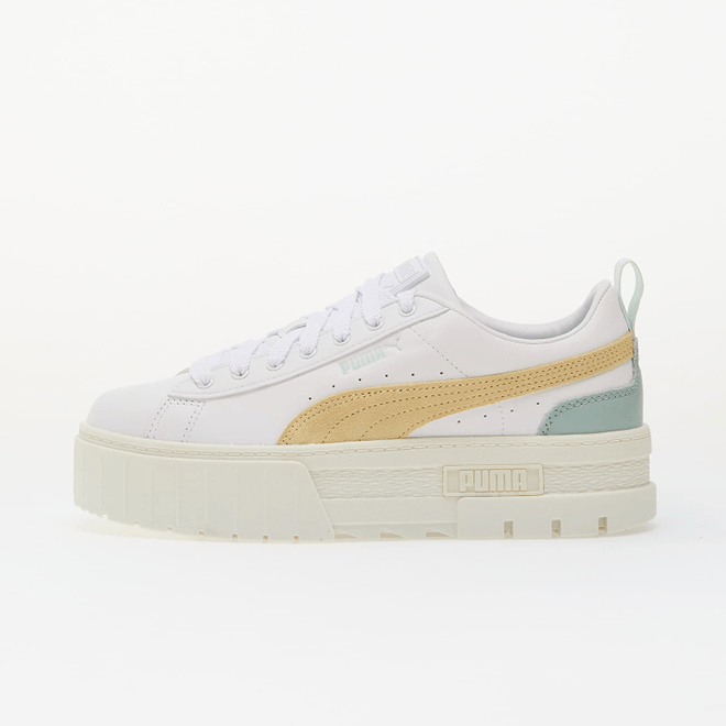 Puma Mayze Lth Wn s Puma White-Modern Mint 