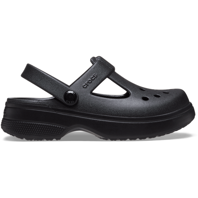 Crocs Kids Classic Mary Jane Clogs Black 