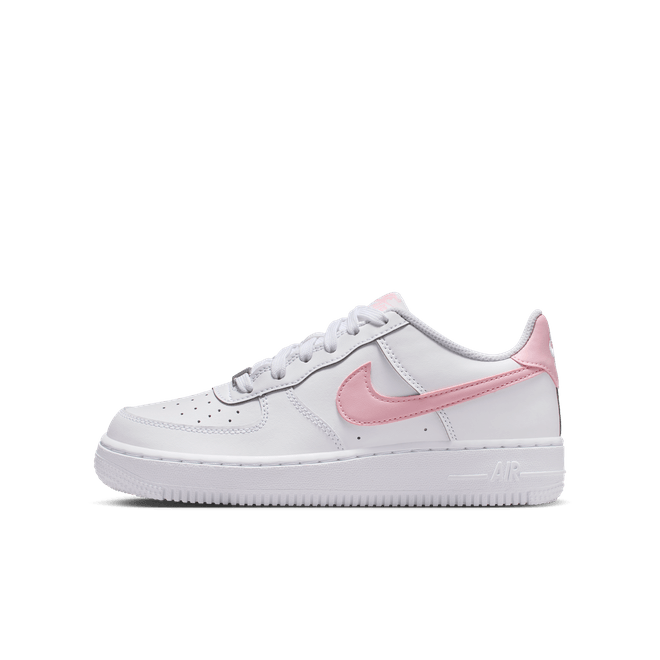 Nike Air Force 1 Low White Medium Soft Pink (gs)