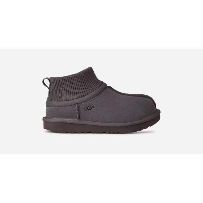 UGG® Classic Ultra Mini Stretch Cuff Boot Kids Grey