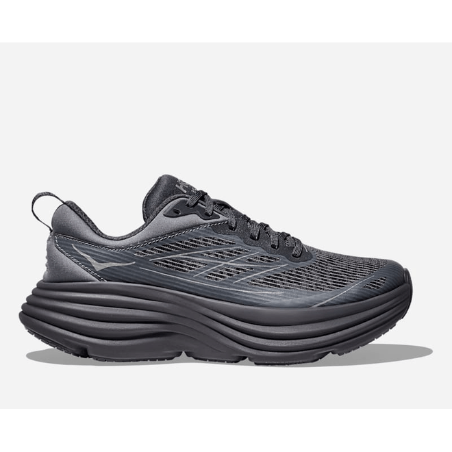 HOKA Stealth/Tech Bondi 8 Caged Lifestyle  Charcoal Grey