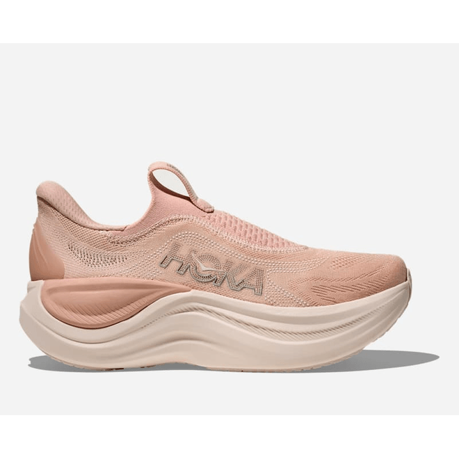 HOKA Skyward Laceless  Rose Latte