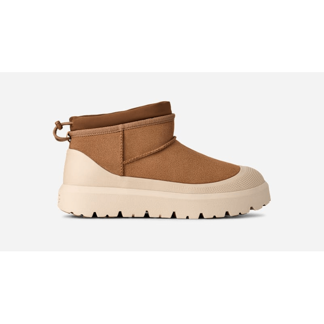 UGG® Classic Ultra Mini Weather Hybrid Boot Brown