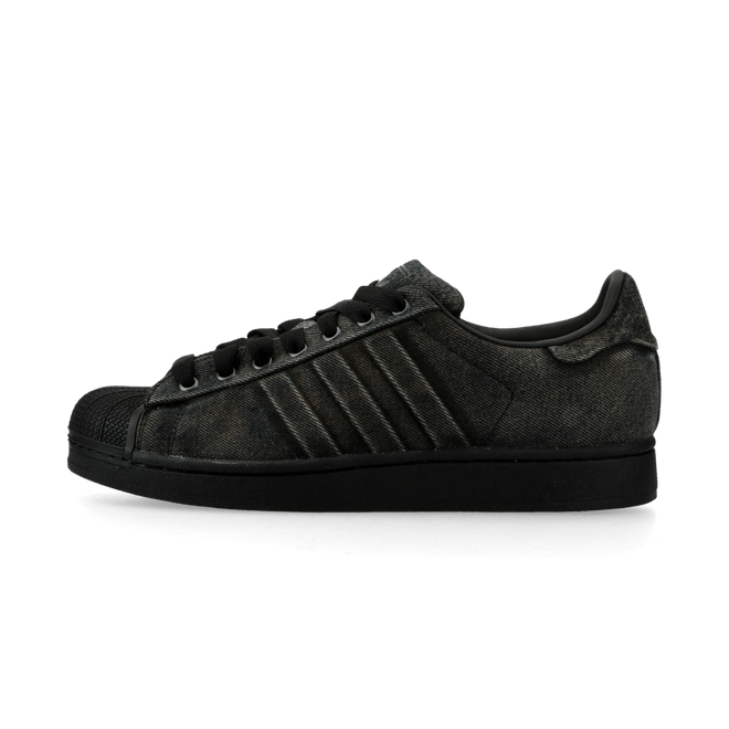 adidas Superstar II "Washed Denim Black"