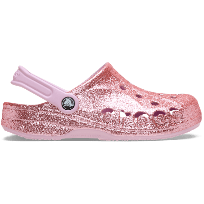 Crocs Baya Glitter Clogs Ballerina Pink 