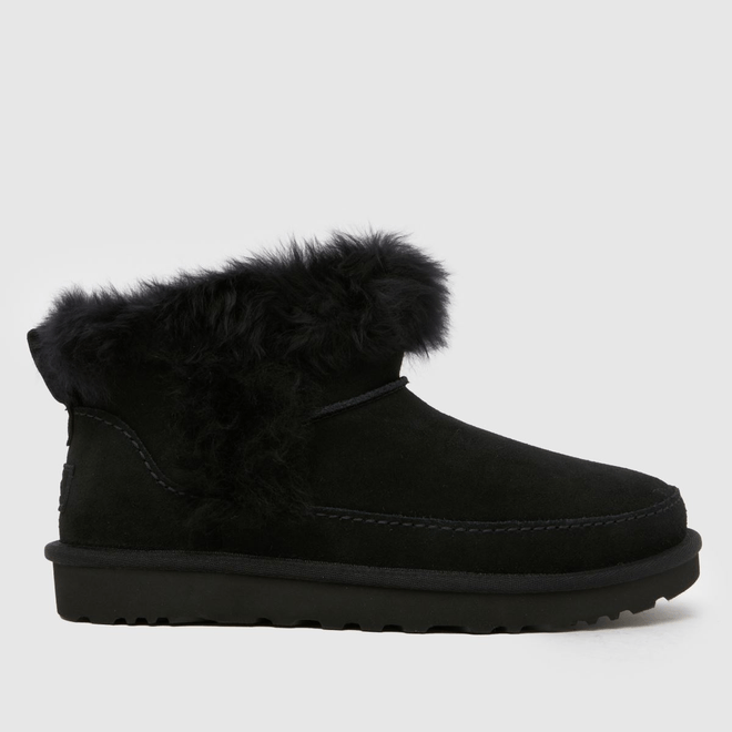 UGG® Classic Ultra Mini Chalet Boot Black