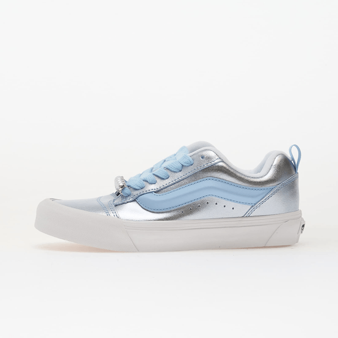 Vans Knu Skool Metallic Leather Cloud Blue 