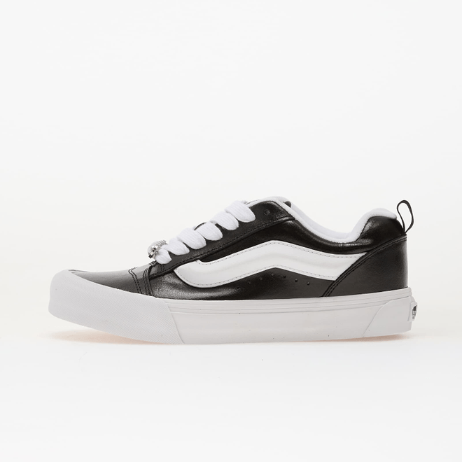 Vans Knu Skool Metallic Leather Black 