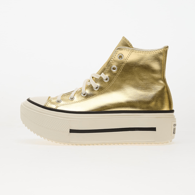 Converse Chuck Taylor All Star Lift Double Stack Metallic Gold