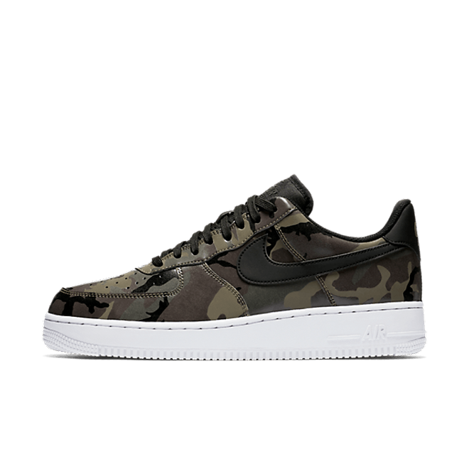 Nike Air Force 1 '07 Lv8 "Medium Olive/Black" Camo