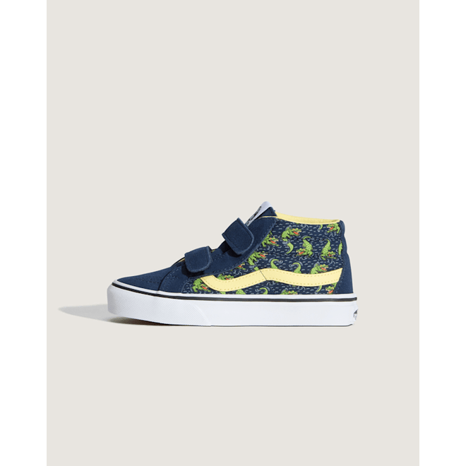 Vans SK8-Mid Reissue V Glow Croc NAVY/YELLOWunisex