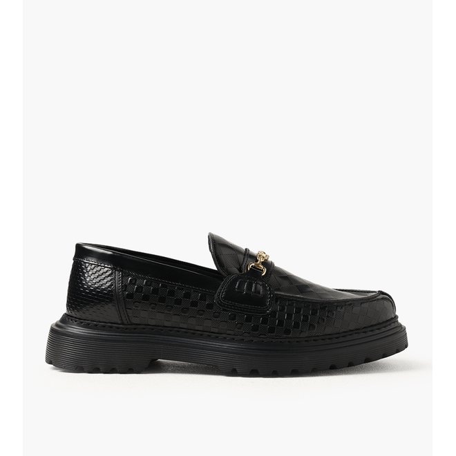 Filling Pieces Loafer Graved Black