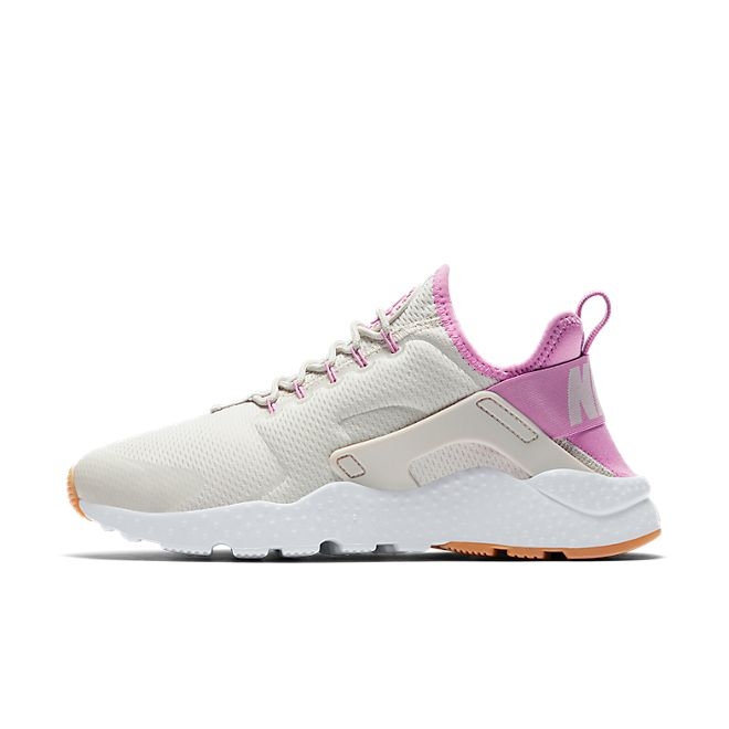 Nike Wmns Air Huarache Run Ultra (Light Bone / Orchid - Gum Yellow - W