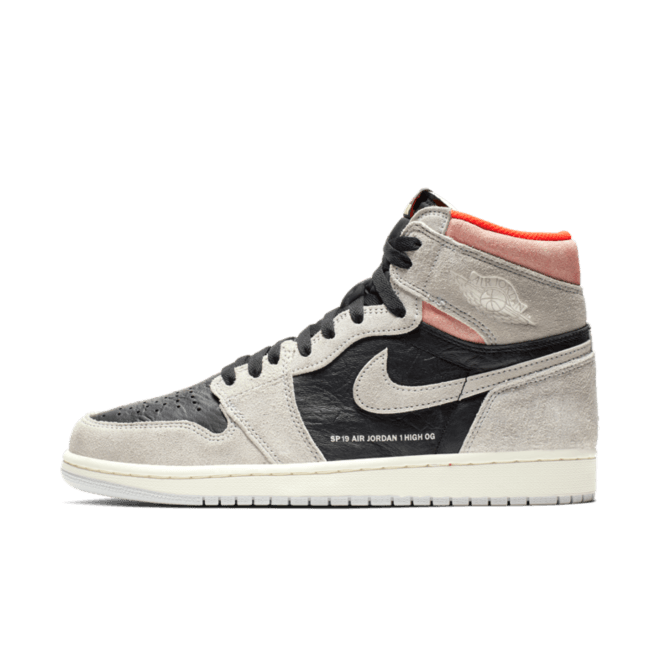 Air Jordan 1 Retro High OG 'Grey Crimson'