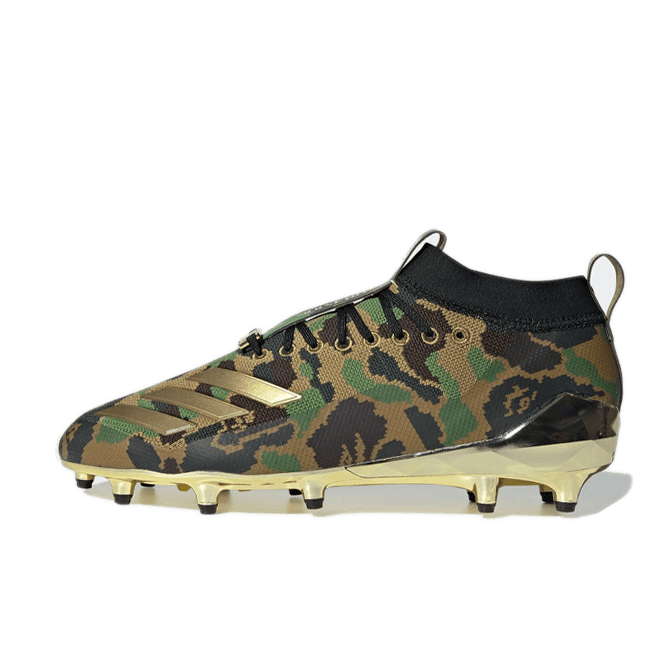 Bape X adidas American Football Cleats 'Camo'