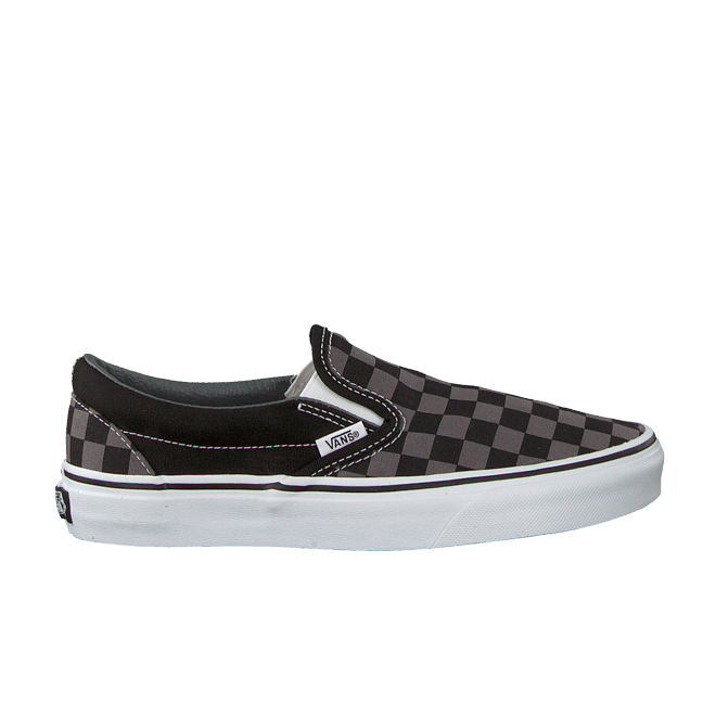 Vans Classic Slip-On Black/ Pewter Checkerboard