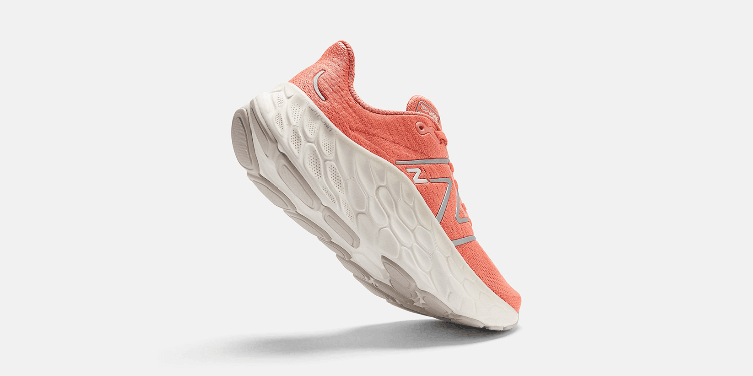 orange New Balance Fresh Foam X More