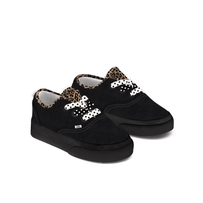 VANS Gepersonaliseerde Toddler Black Leopard Authentic