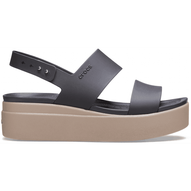 Crocs Brooklyn Low SandalBlack / Mushroom