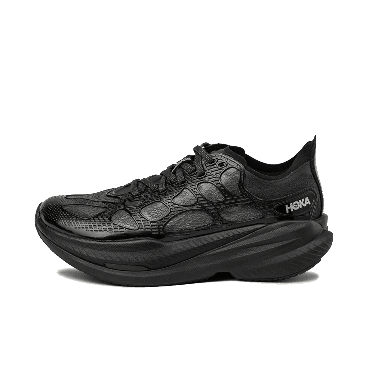 HOKA Mach X Caged 'Black & Midnight Blue'