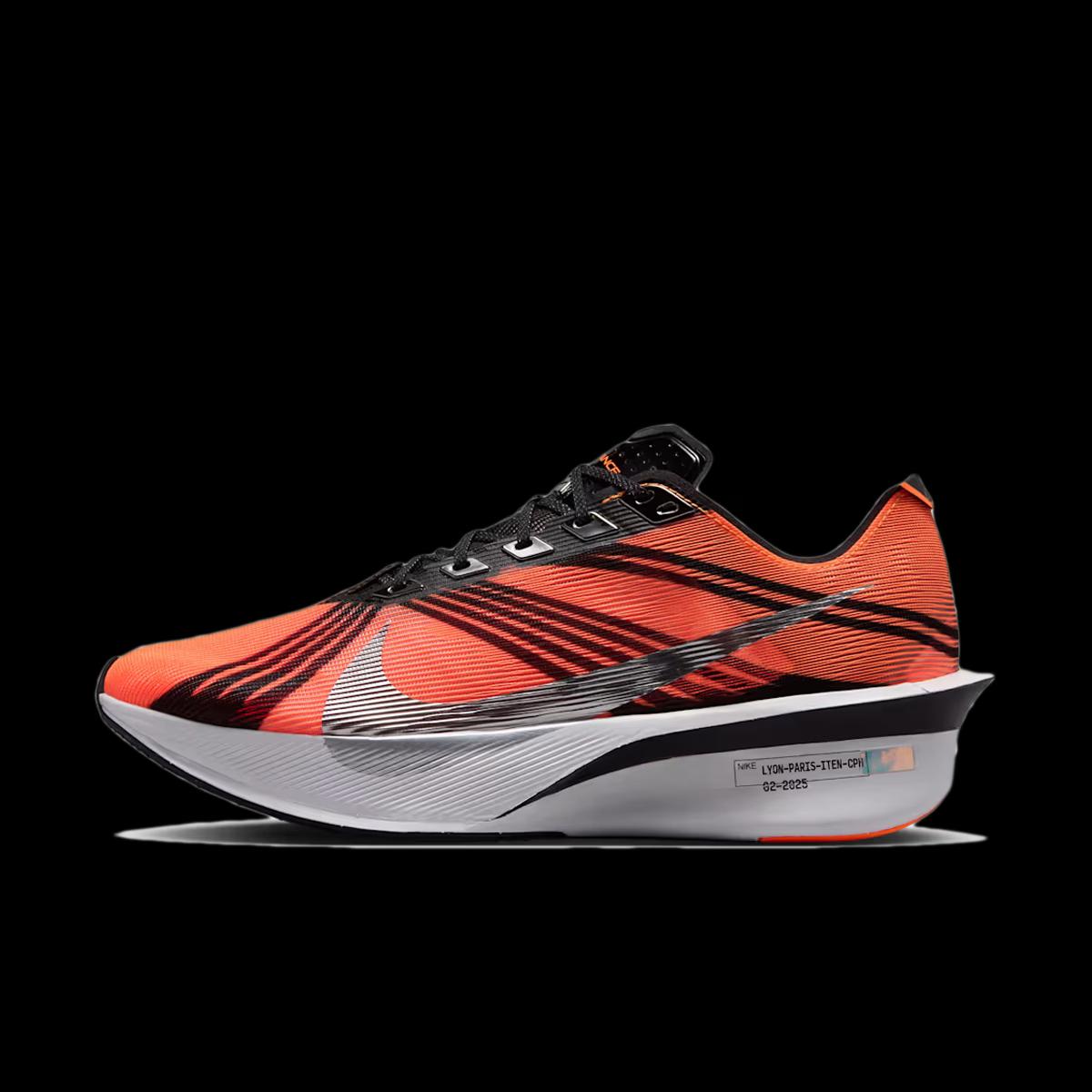 DISTANCE x Nike Vaporfly 4 'Total Orange & Black & White & Metallic Silver'