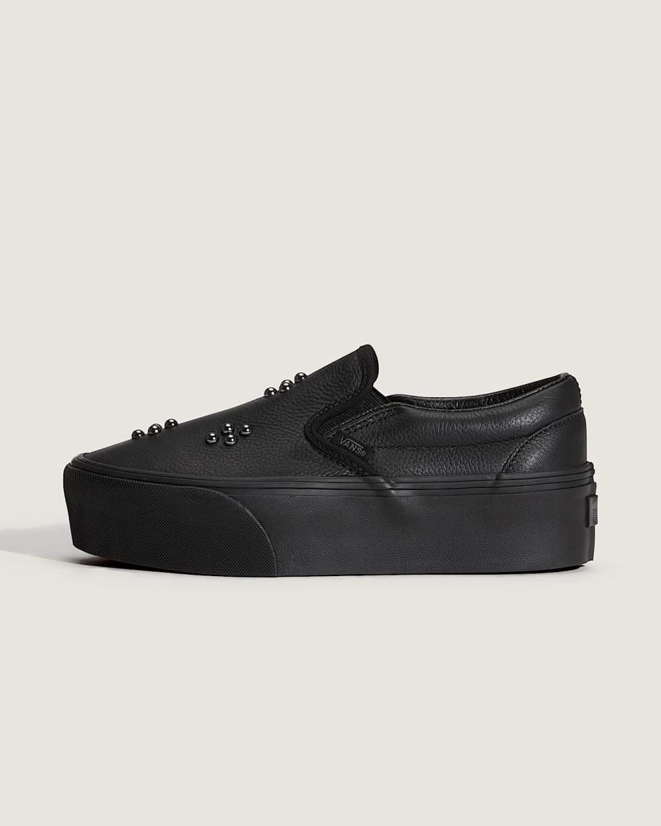 Vans Classic Slip-On Platform 'Black'