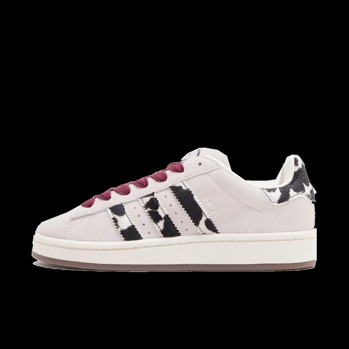 adidas Campus 00s 'Off White & Burgundy Cow Print'