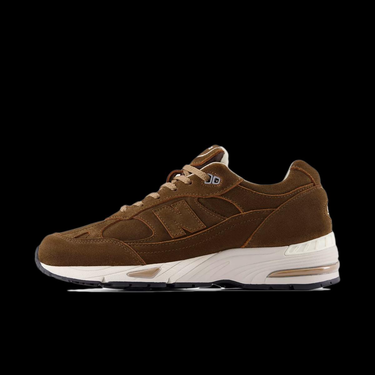 New Balance 991V1 Luxe Suede Made in UK 'Cocoa'