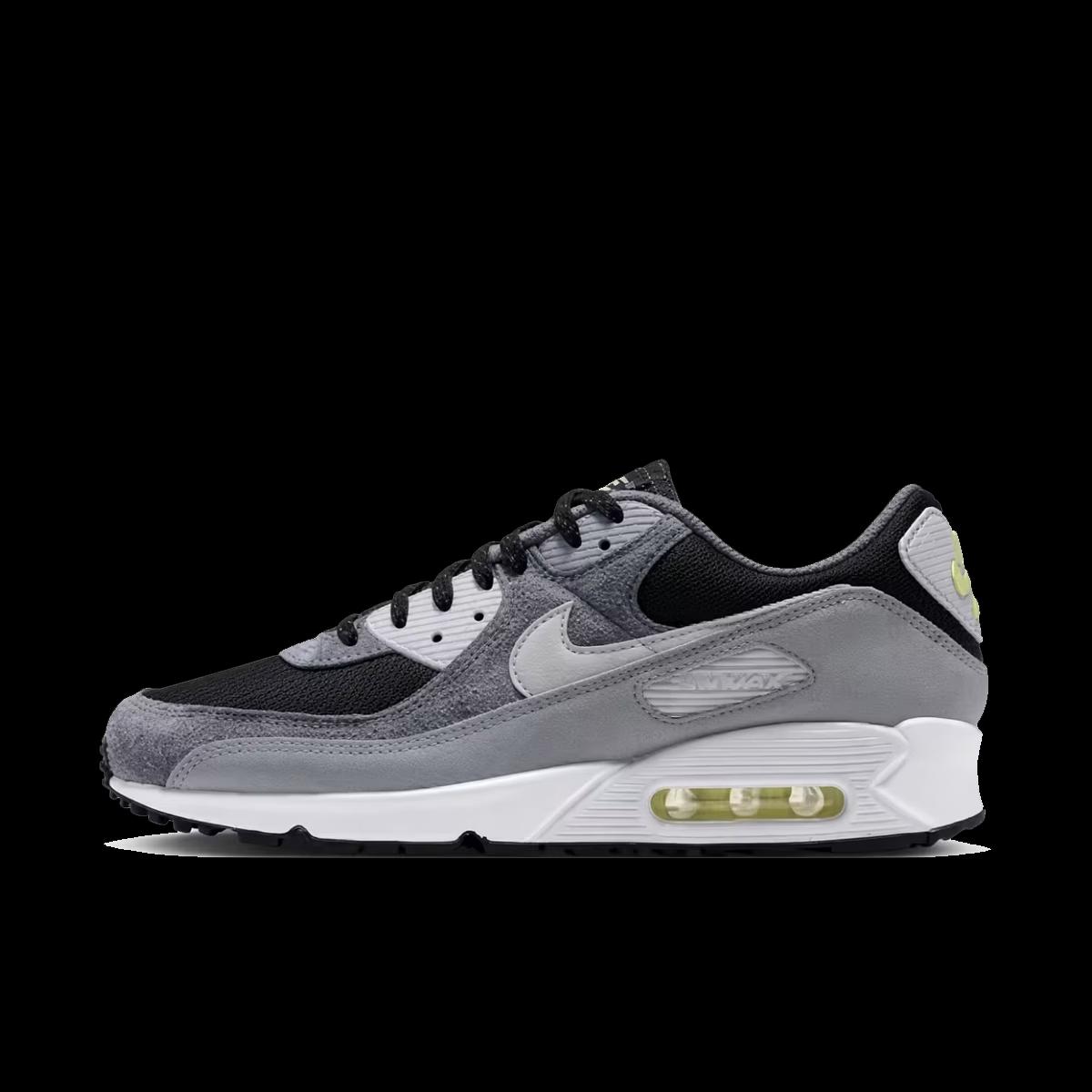 Nike Air Max 90 'Black & Light Smoke Grey'