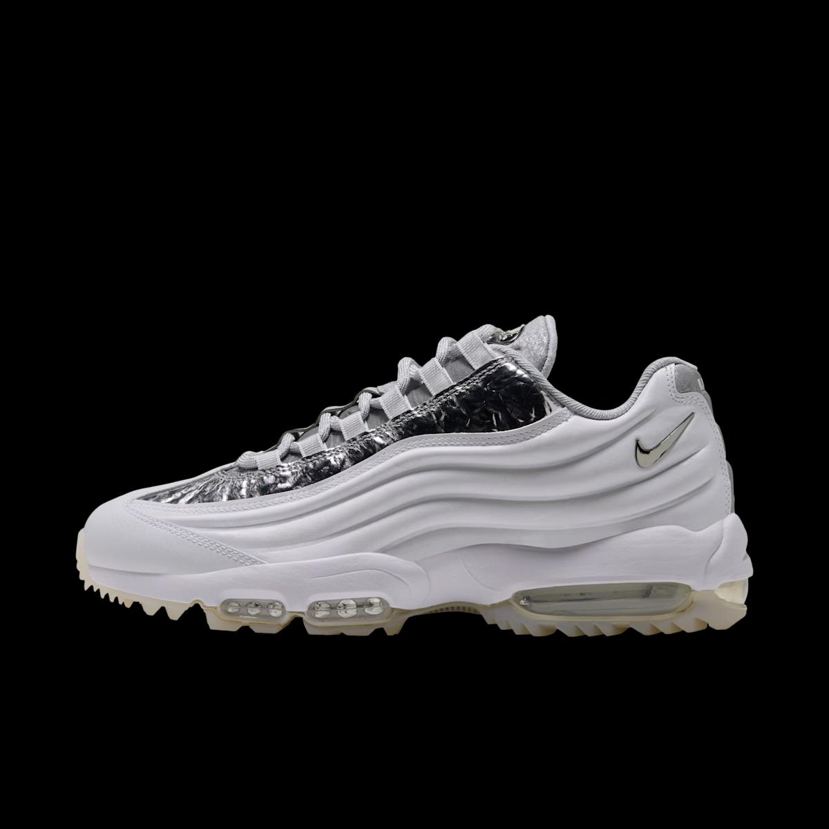 Nike Air Max 95 Golf 'White & Metallic Silver'
