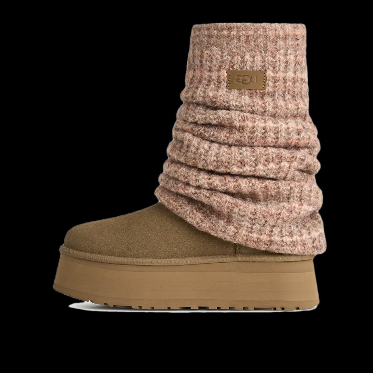 UGG® Classic Mini Dipper Legwarmer Boot 'Light Bronze