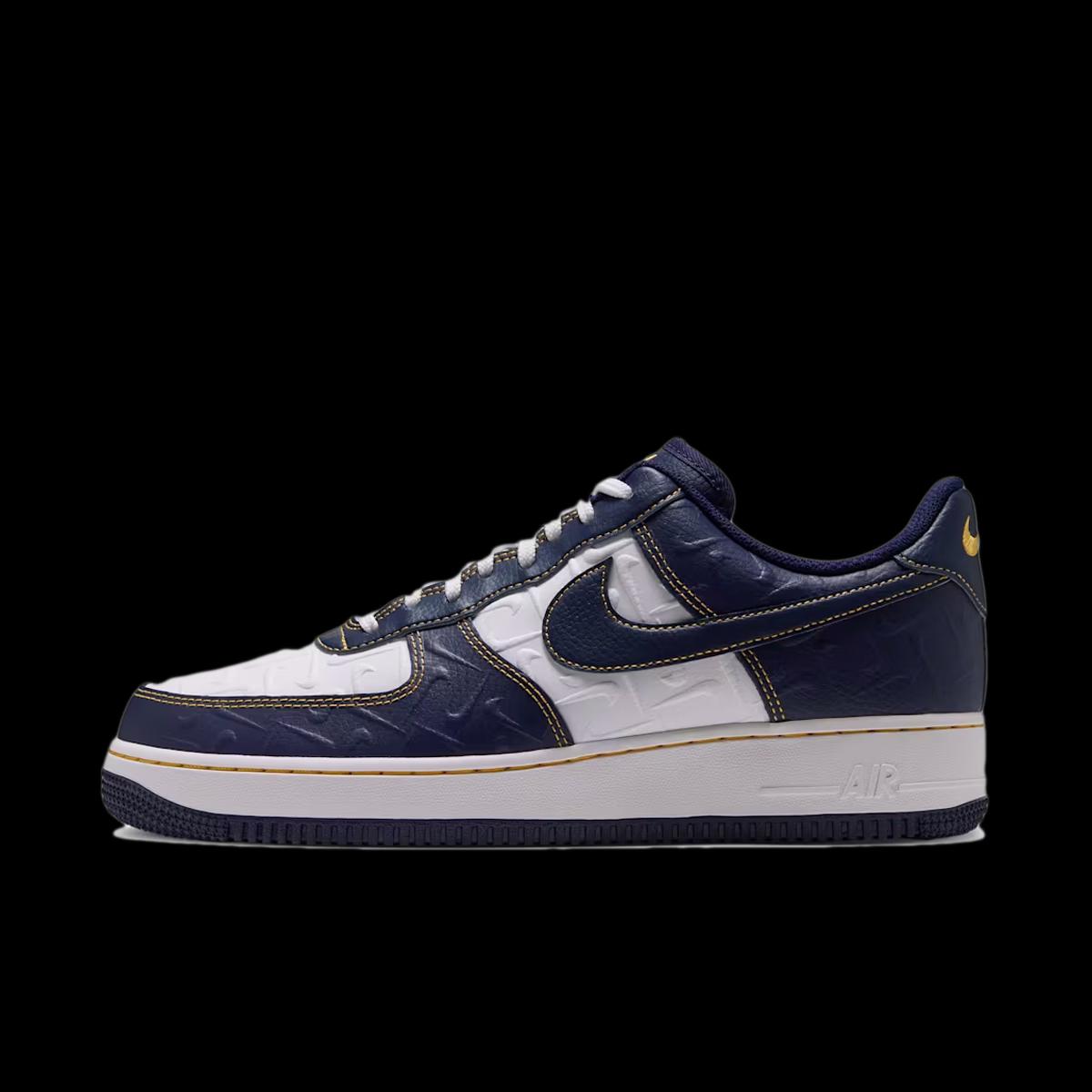 Nike Air Force 1 '07 'Yellow Ochre & Midnight Navy'