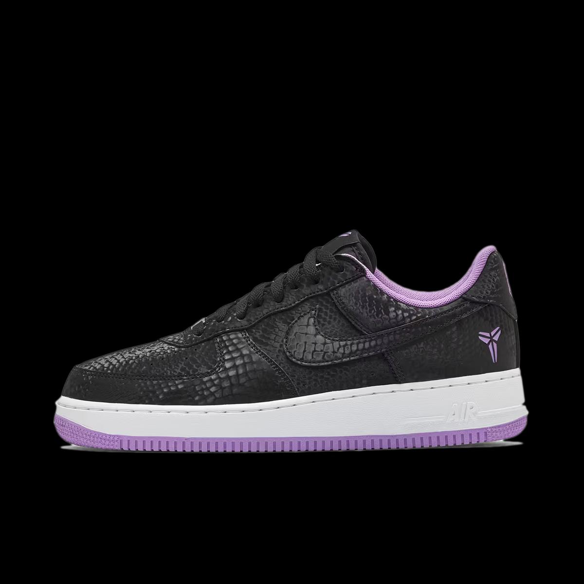 Kobe Bryant x Nike Air Force 1 Low 'Black & Purple Stardust'