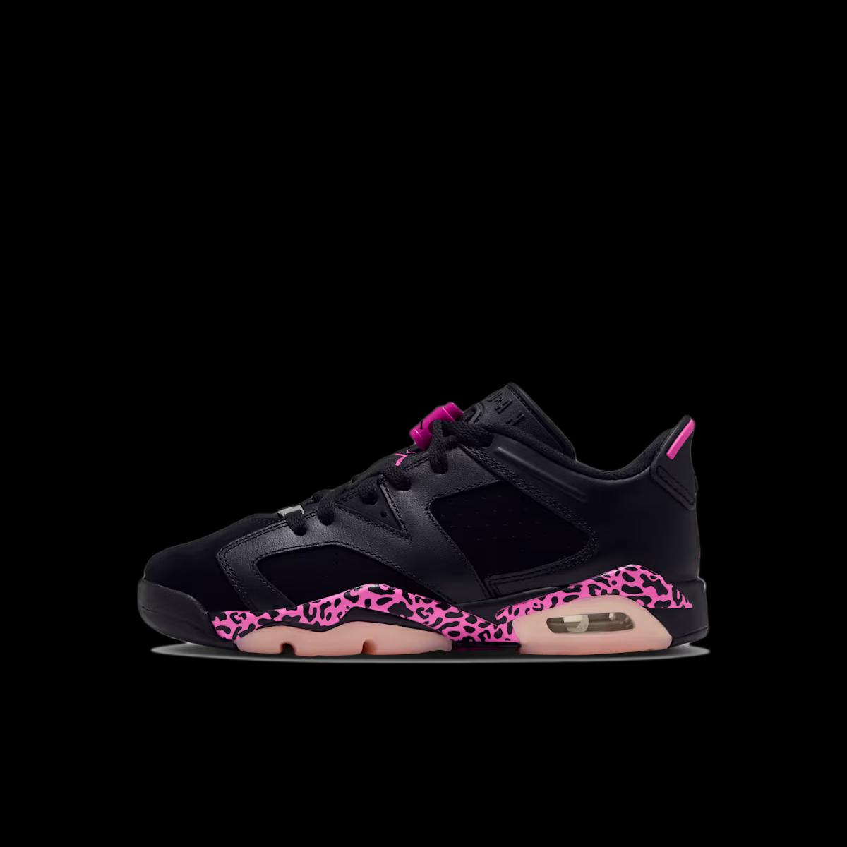 Air Jordan 6 Retro Low GS 'Black & Pink Foam'