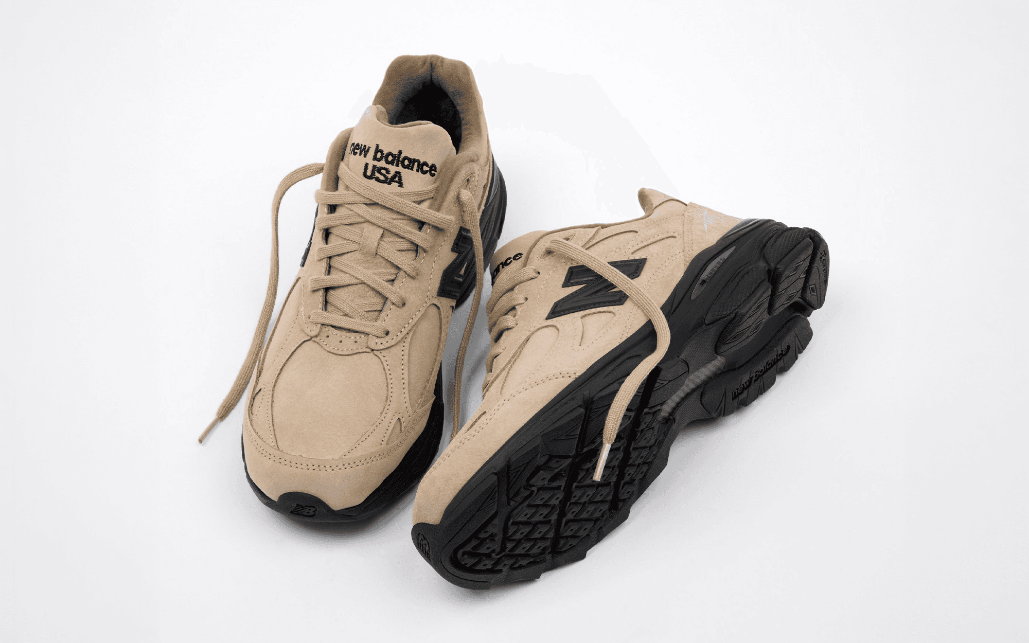 JJJJound Strips the New Balance 990v3 Back to Tan Suede