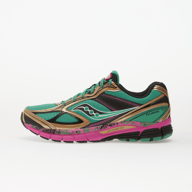 Saucony ProGrid Guide 7 Hi Octane Green