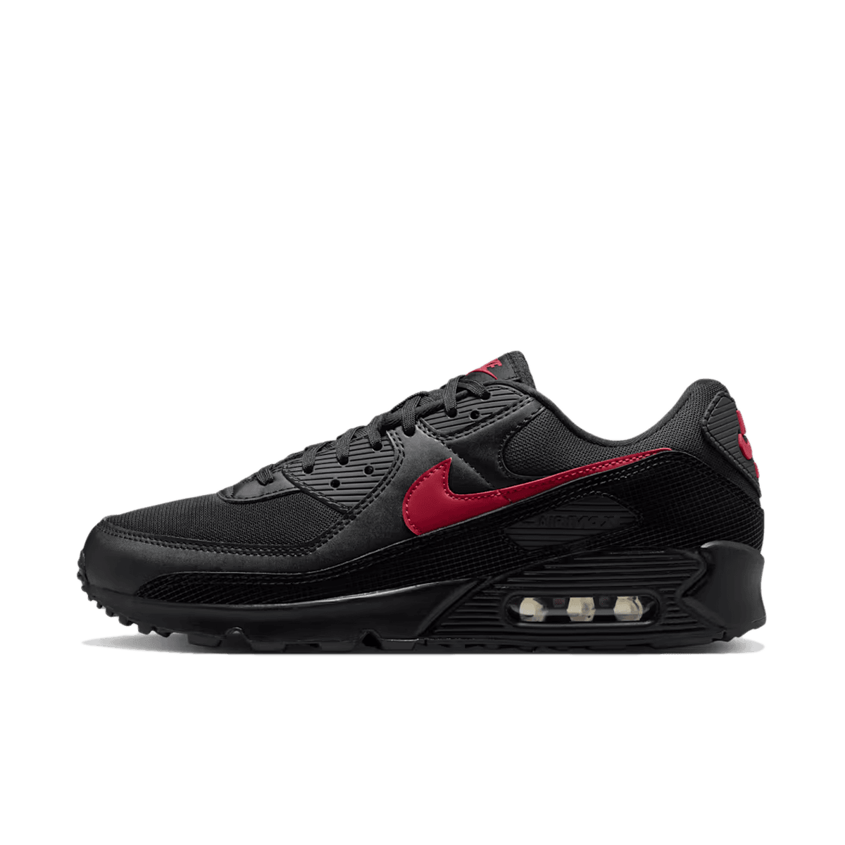 Nike Air Max 90 'Black & Tough Red'