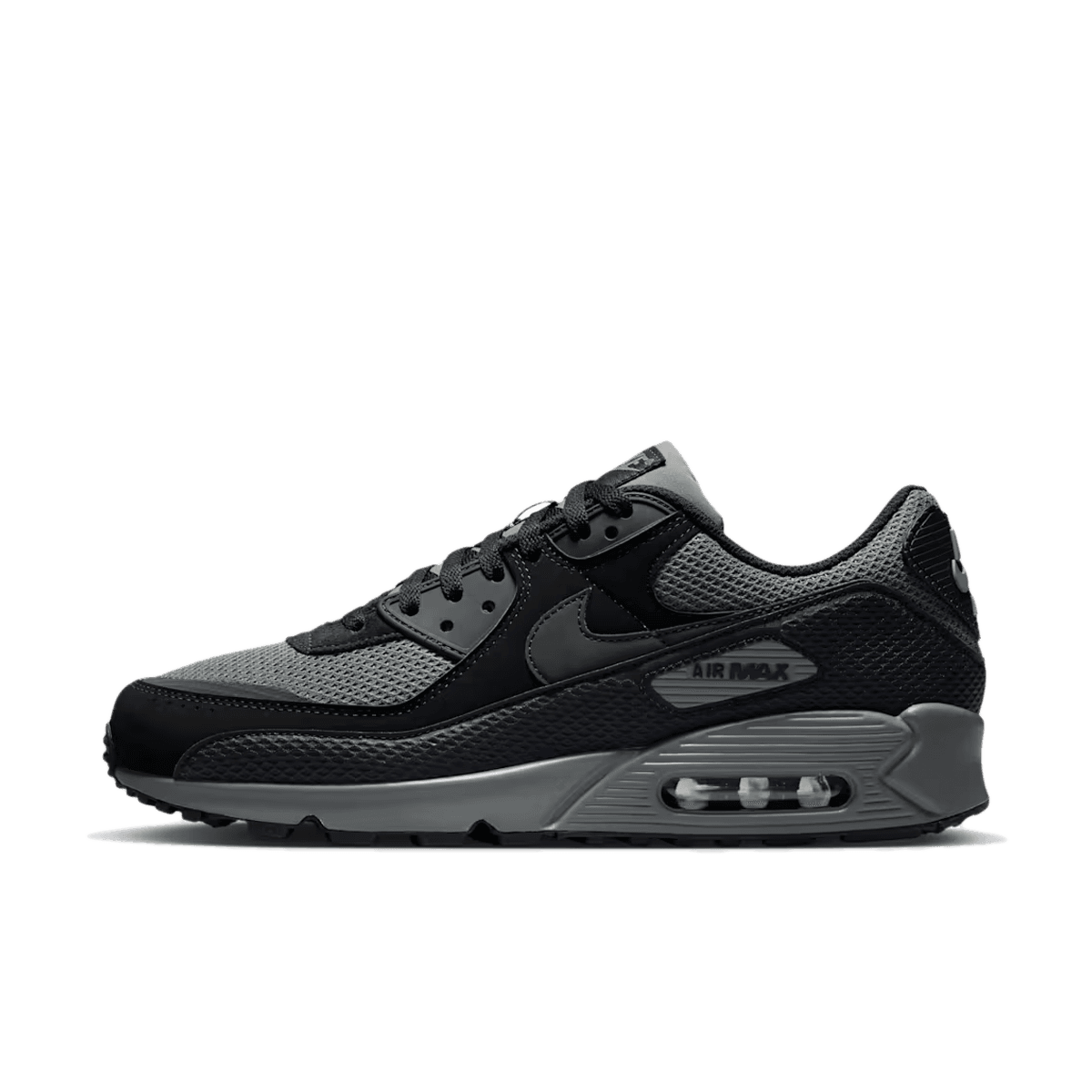 Nike Air Max 90 Premium 'Black & Iron Grey'