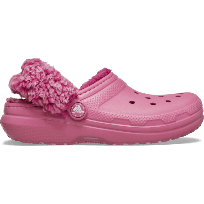 Crocs Classic Fleece Lined Clogs Kinder Quiet Rose