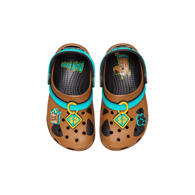 Crocs Kids Toddlers Scooby Doo Classic Clogs Black