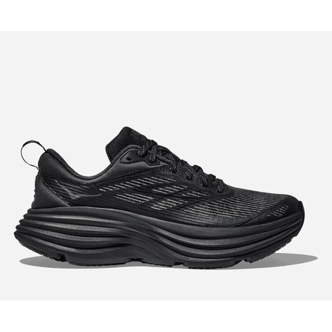 HOKA Stealth/Tech Bondi 8 Caged Lifestyle Black