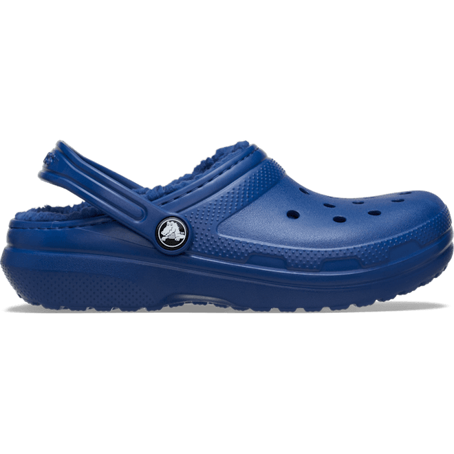 Crocs Toddler Classic Lined Clogs Kinder Ribbon Blue
