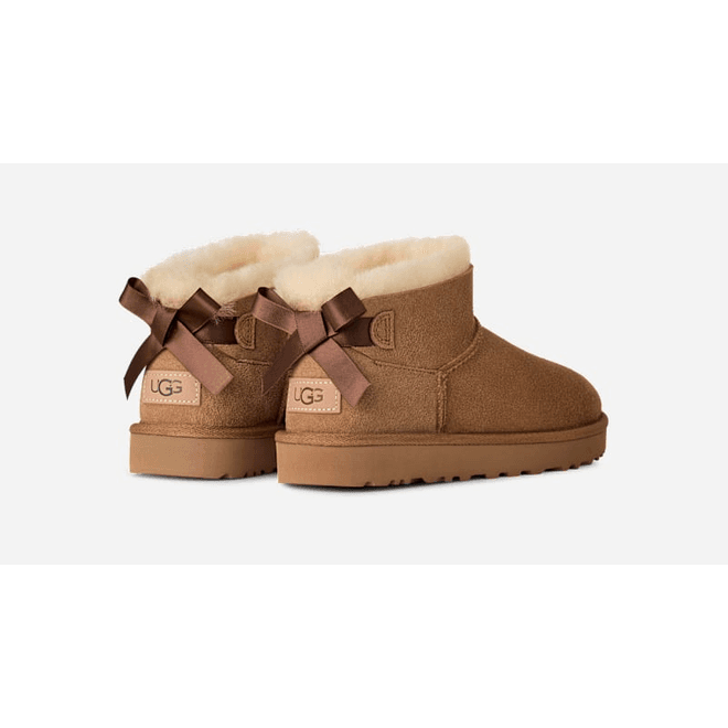 UGG® Ultra Mini Bailey Bow Boot Brown