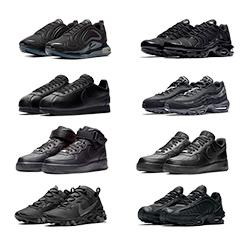 Kick Back in All-Black: Nike Men's Triple Black Shoes Round-Up